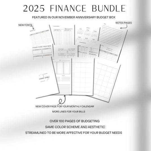 2025 Finance Bundle