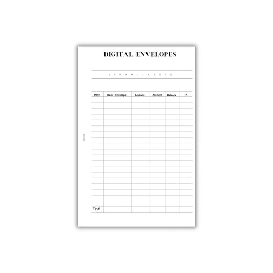 A5 DIGITAL ENVELOPES (Download)