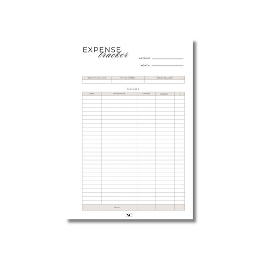 Expense Tracker(Printed)