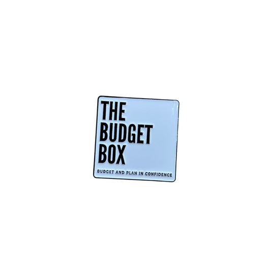 The Budget Box Enamel Pin