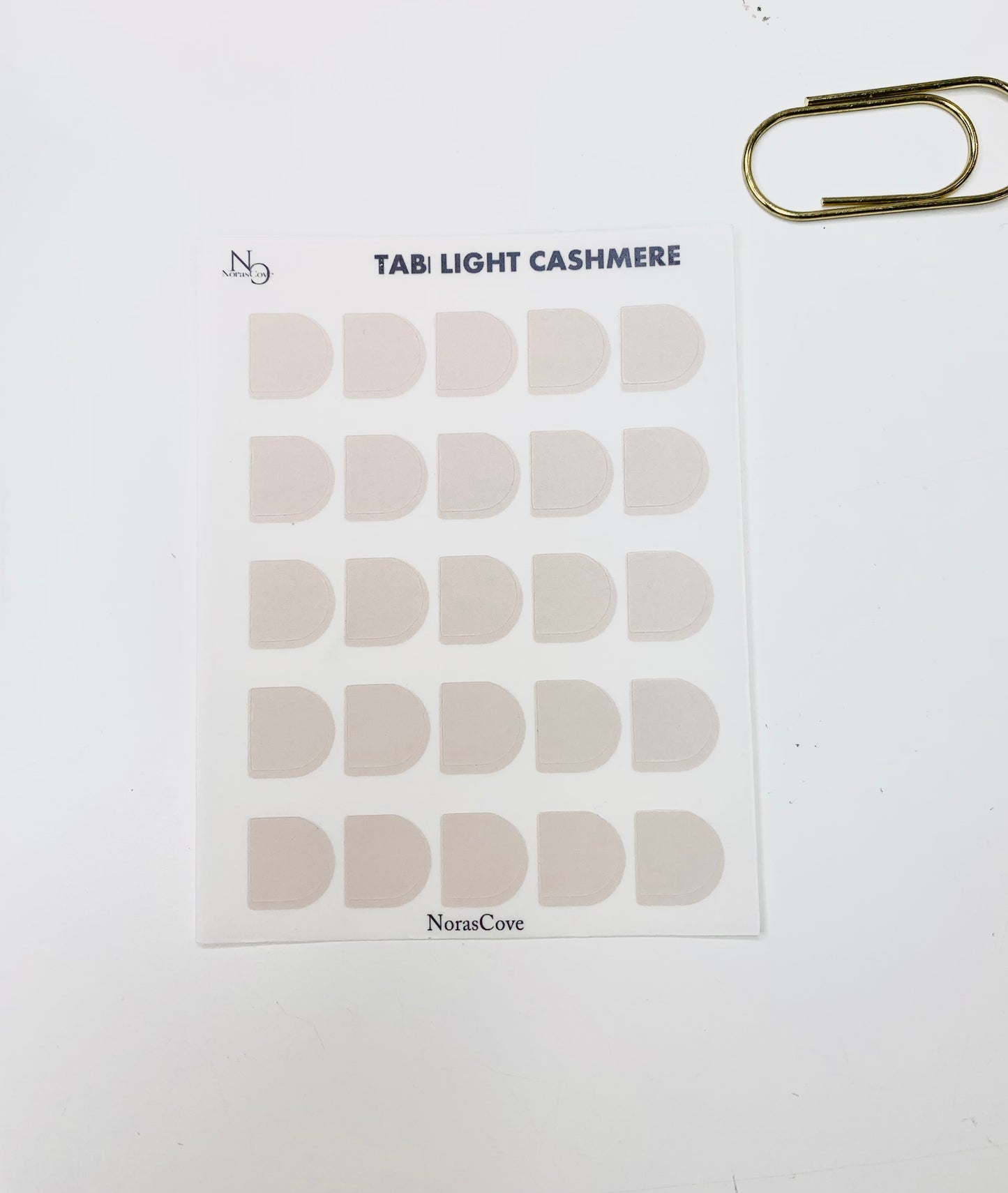 TAB SHAPE STICKERS