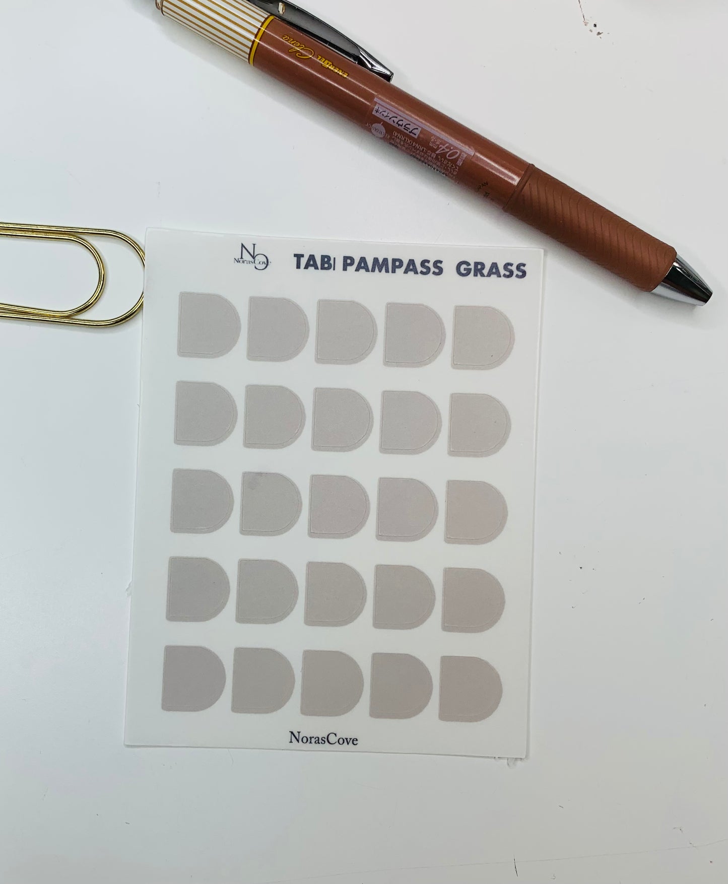 TAB SHAPE STICKERS