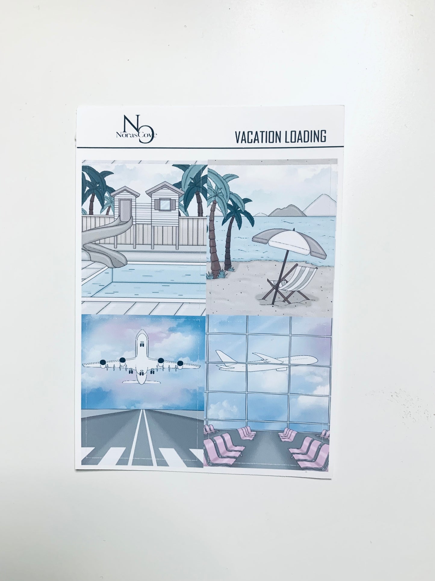 VACATION LOADING MINI STICKER KIT