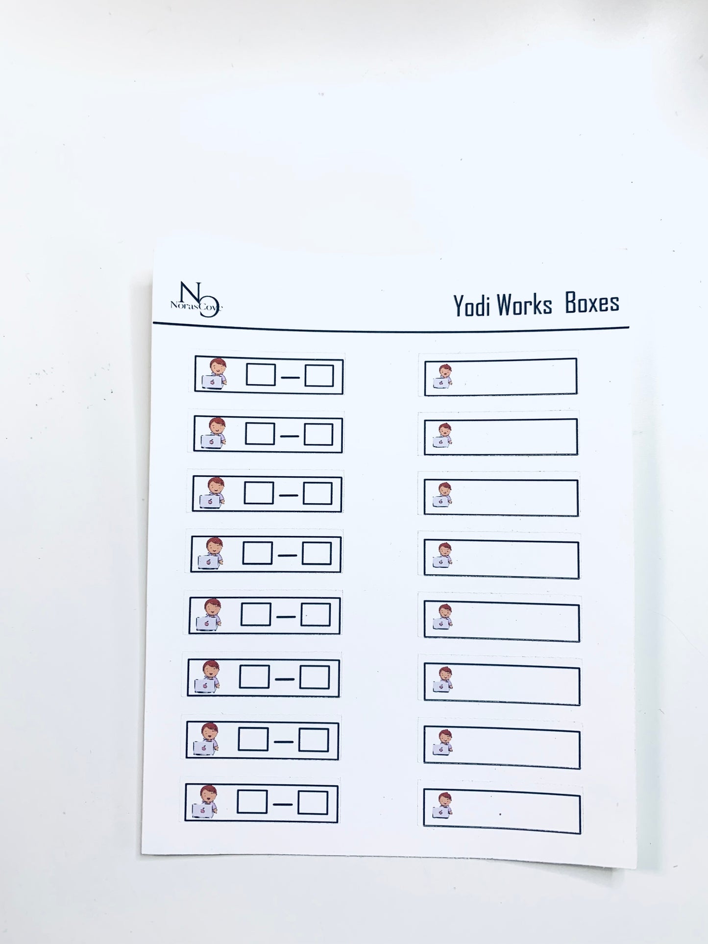 YODI WORKS LABEL BOXES