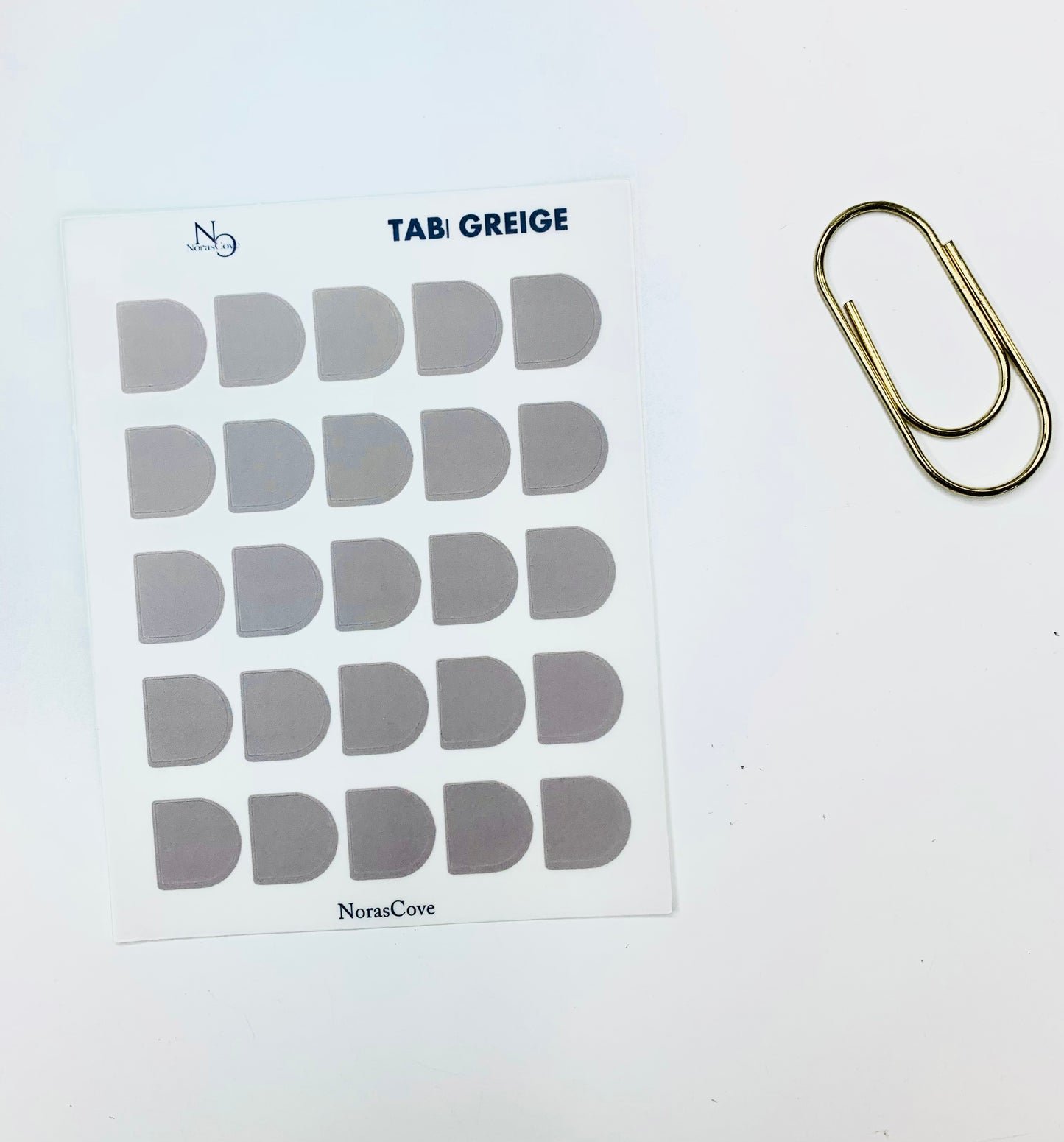 TAB SHAPE STICKERS