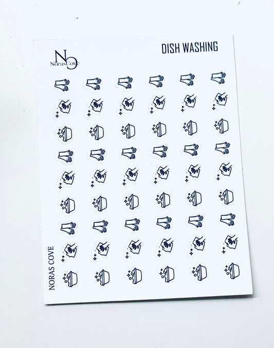 DISH WASHING ICONS